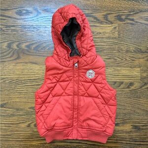 Zara Baby Vest in Red, Size: 6-9M